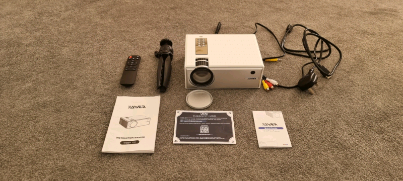 YABER Mini WiFi Projector, 6000 Lumens 
